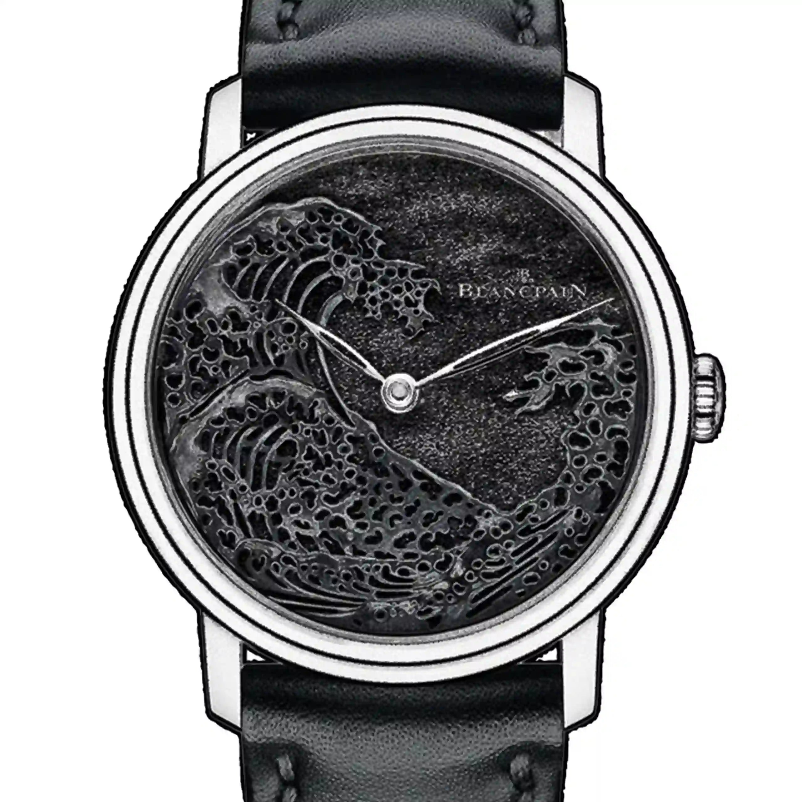 Blancpain Métiers d'Art Handaufzug Schwarz