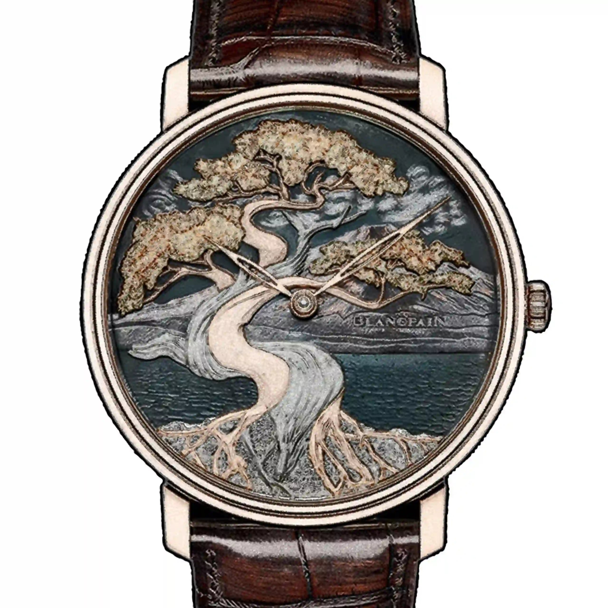 Blancpain Métiers d'Art Handaufzug Grau