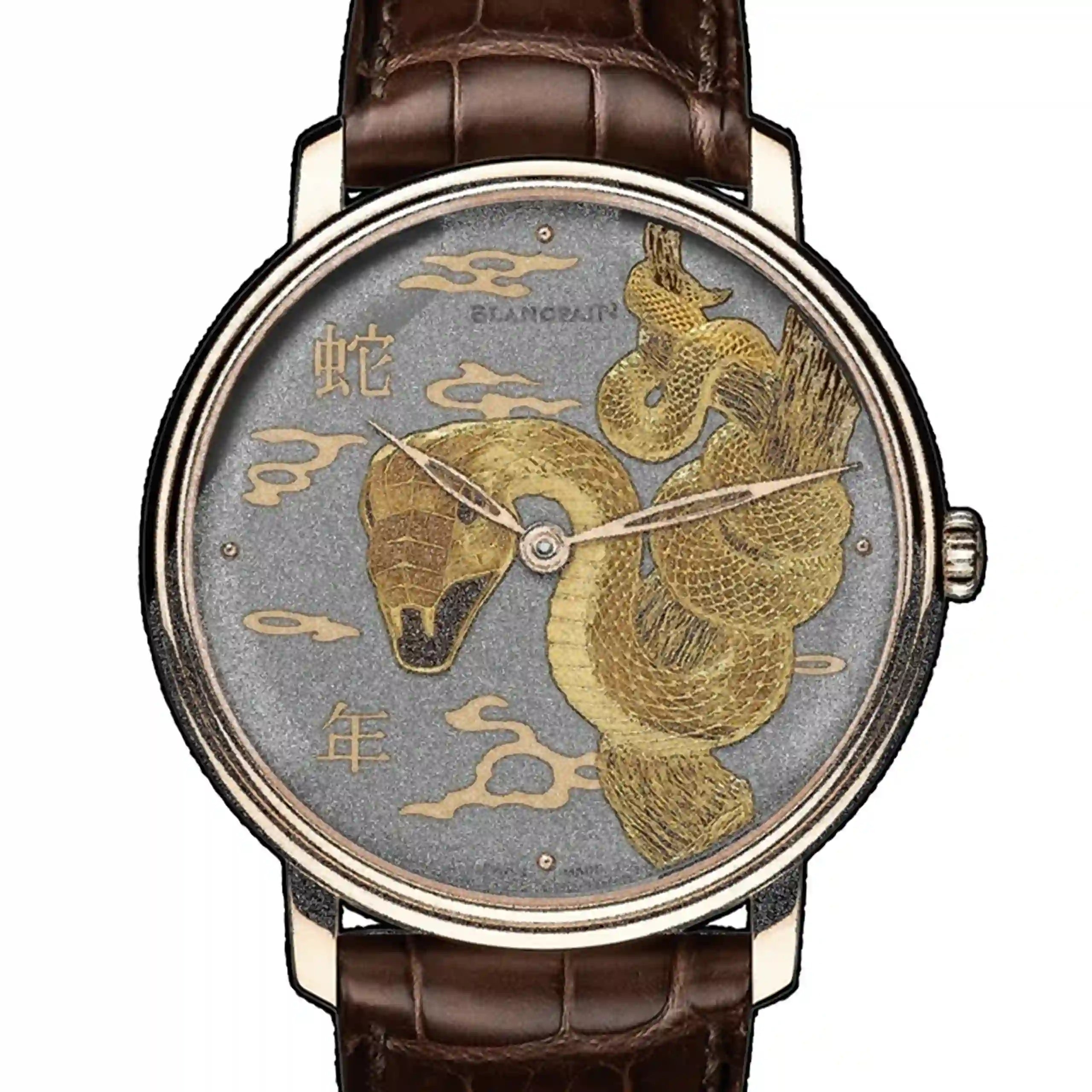 Blancpain Métiers d'Art Handaufzug Grau