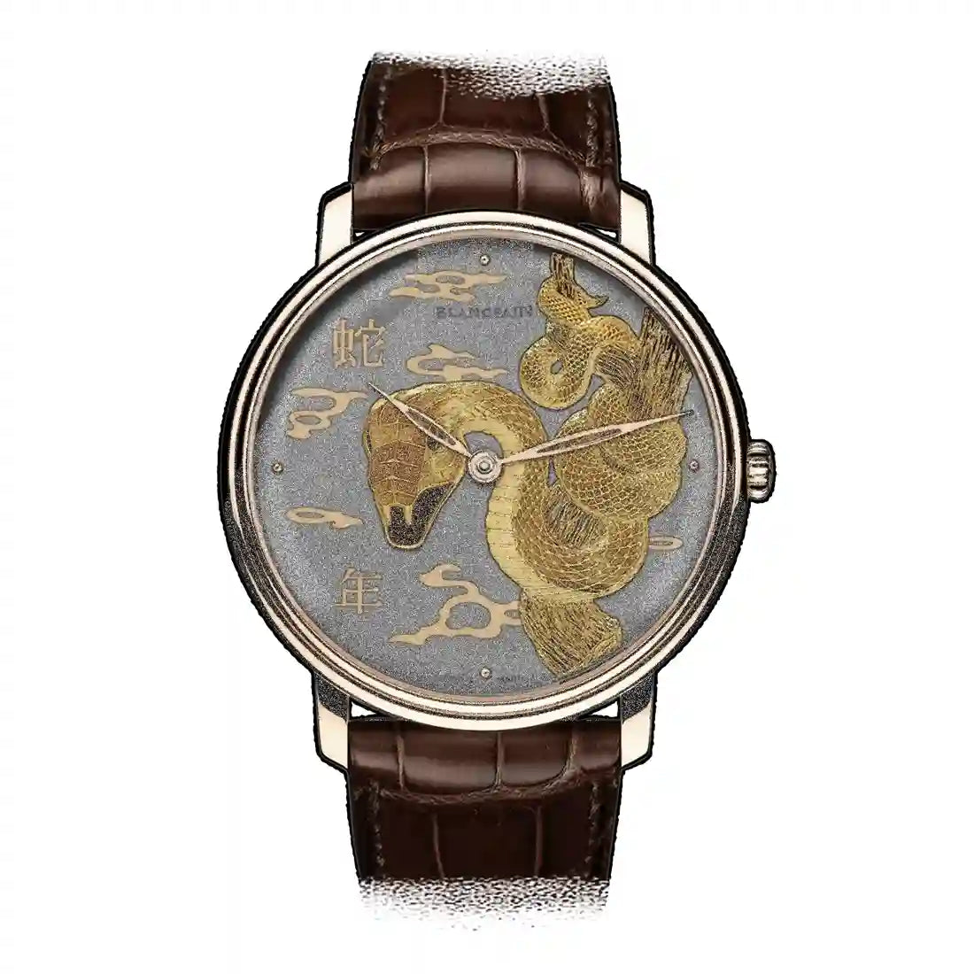 Blancpain Métiers d'Art Handaufzug Grau