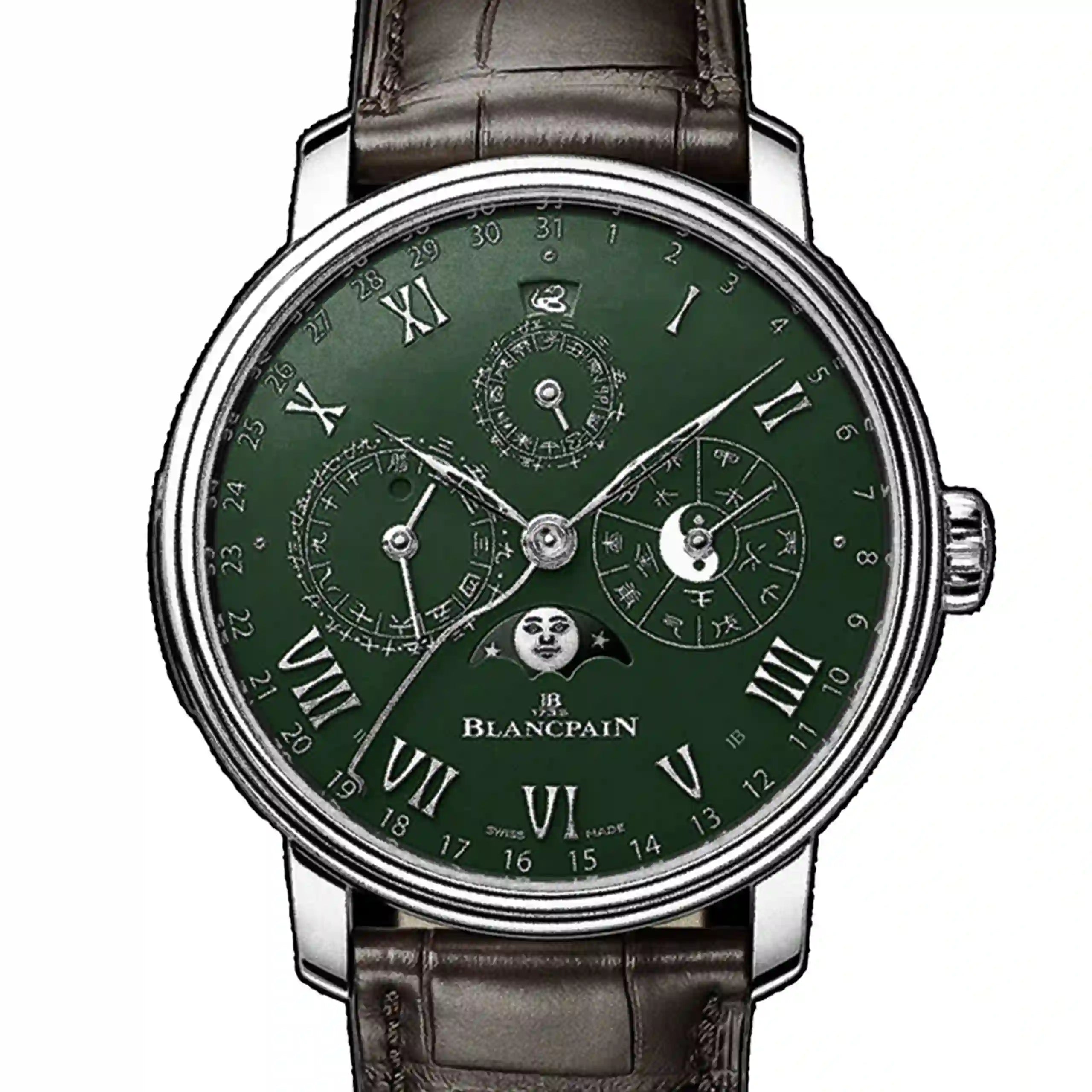 Blancpain Villeret Automatik Grün