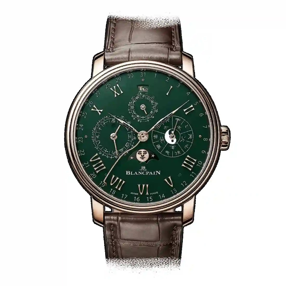 Blancpain Villeret Automatik Grün
