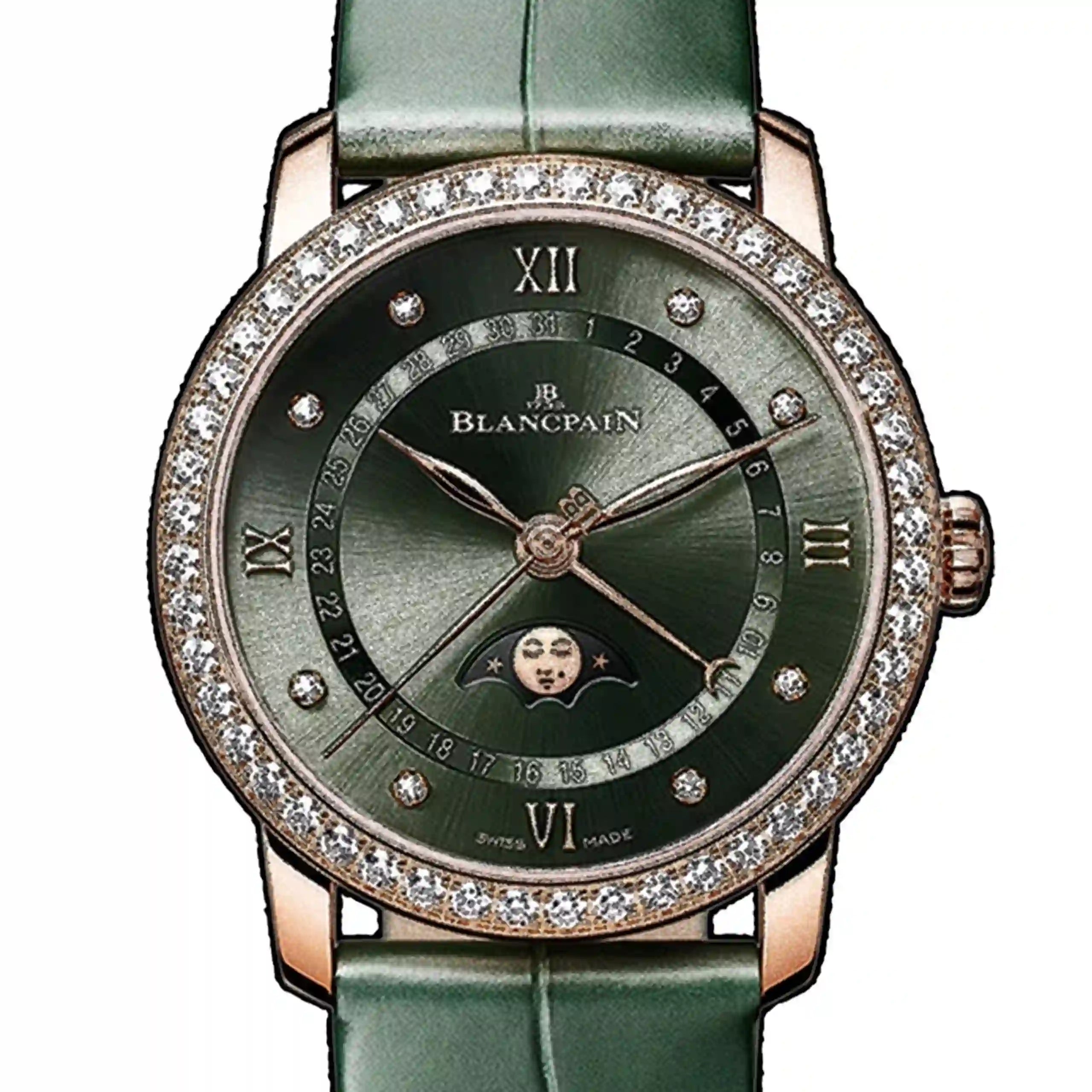 Blancpain Villeret Automatic Groen 33 mm