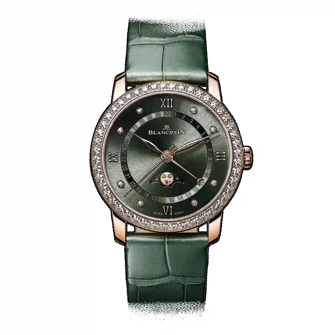 Blancpain Villeret Automatic Groen 33 mm