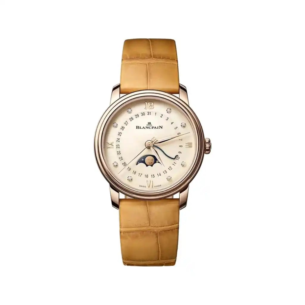 Blancpain Villeret 6126N 3687 55B Uhr mit Silber und Roségold
