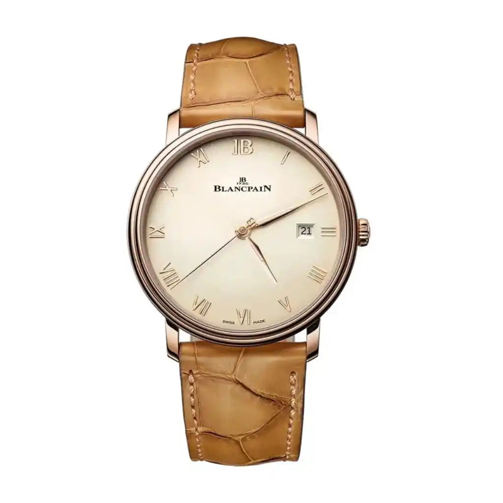Blancpain Villeret 6651N 3642 55B –40mm mit Silber und Roségold 40mm