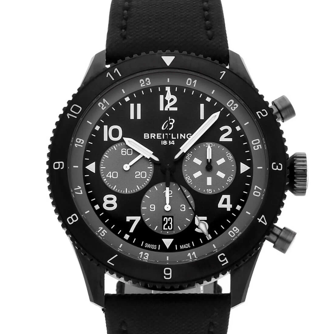 Breitling Classic AVI Automatik Schwarz