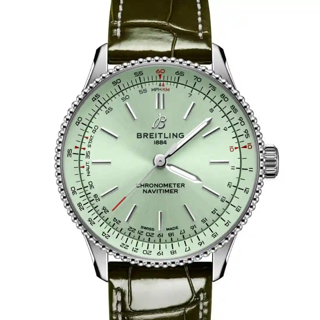 Breitling Navitimer Automatik Grün