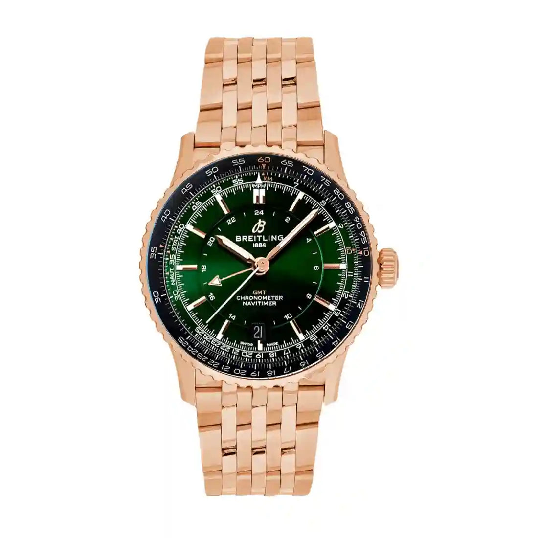 Breitling Navitimer Automatik Grün