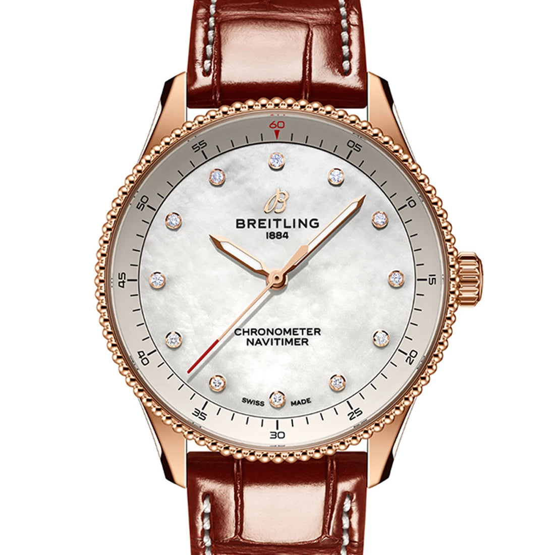 Breitling Navitimer Quarz Perlmutt