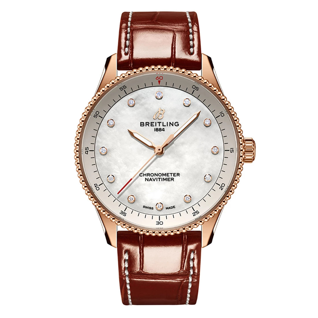 Breitling Navitimer Quarz Perlmutt