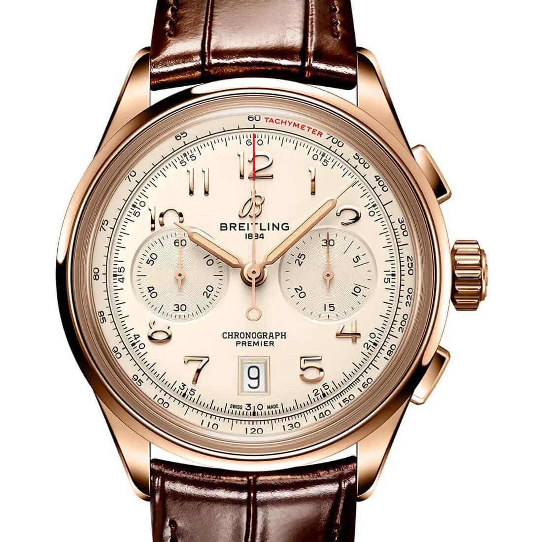 Breitling Premier Automatique Beige