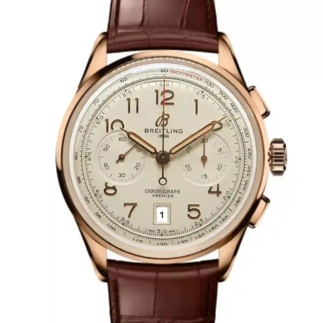 Breitling Premier Automatique Beige
