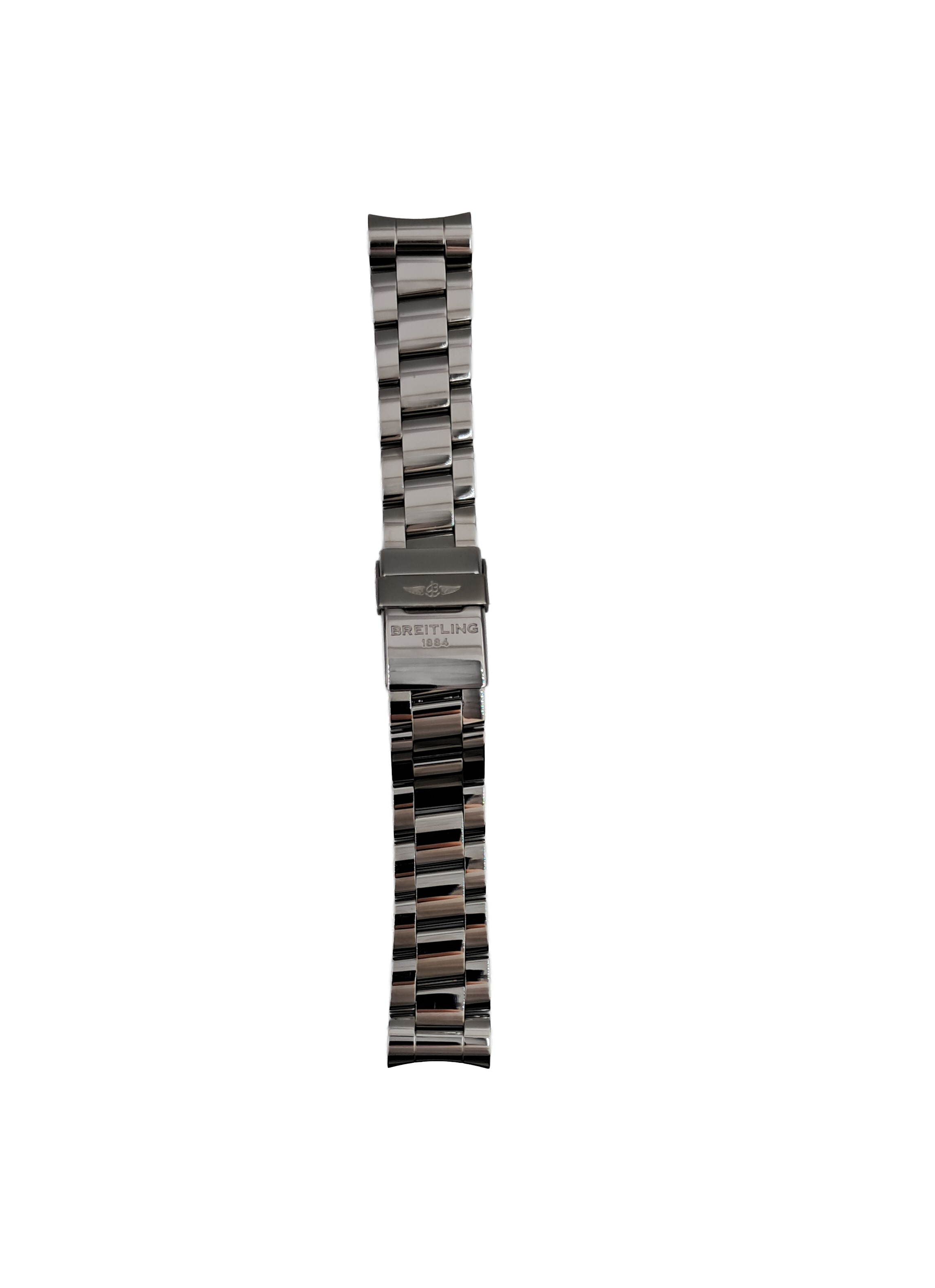 Breitling Metal Watch Strap – Original Stainless Steel Bracelet