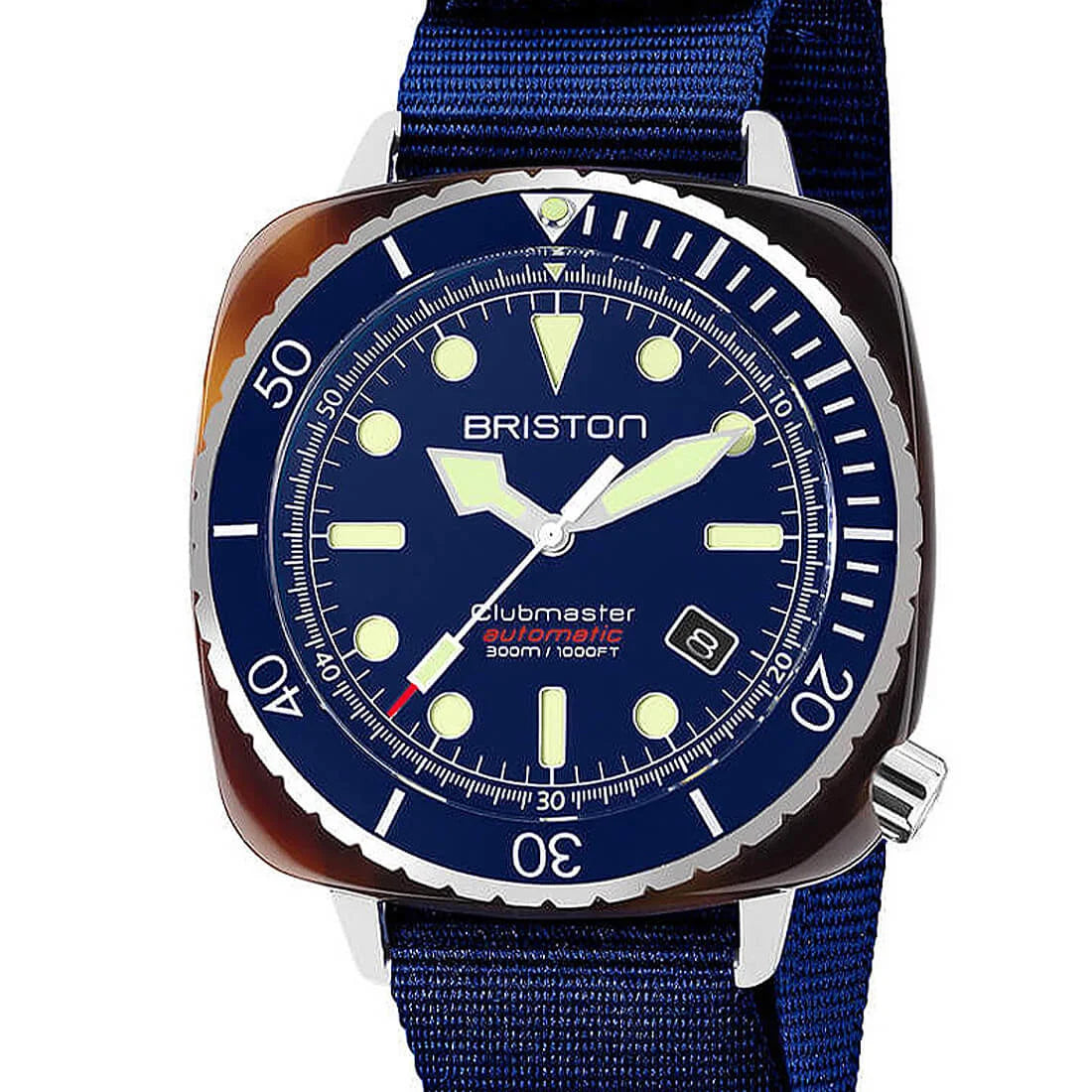 Briston Clubmaster Diver Pro Automatique Bleu 44mm