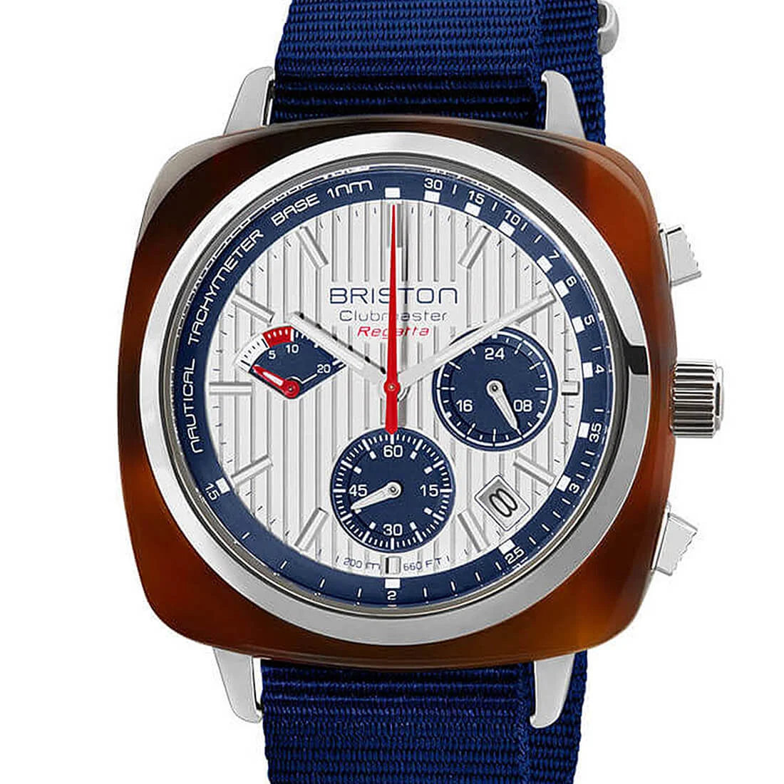 Briston Clubmaster Regatta Quartz Blanc 42mm