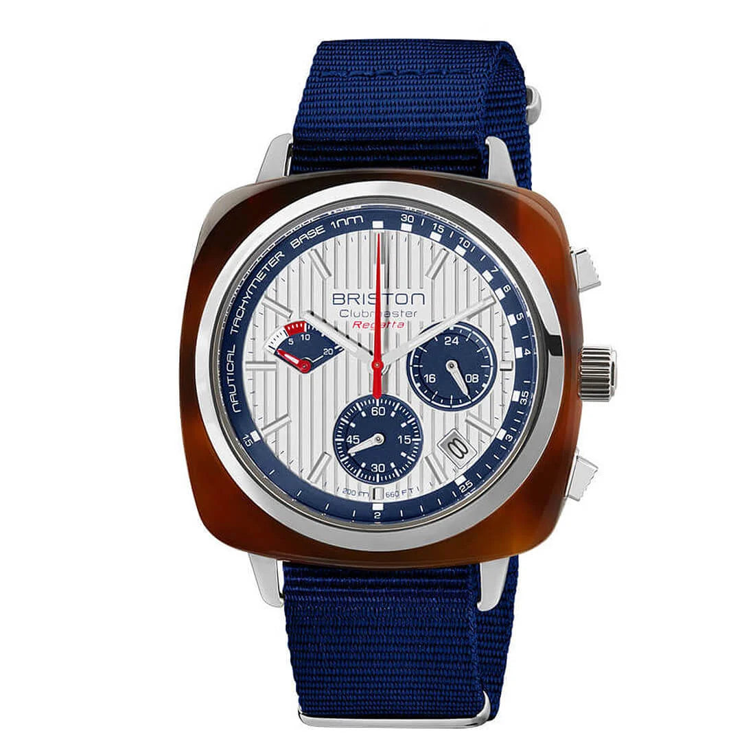 Briston Clubmaster Regatta Quartz Blanc 42mm