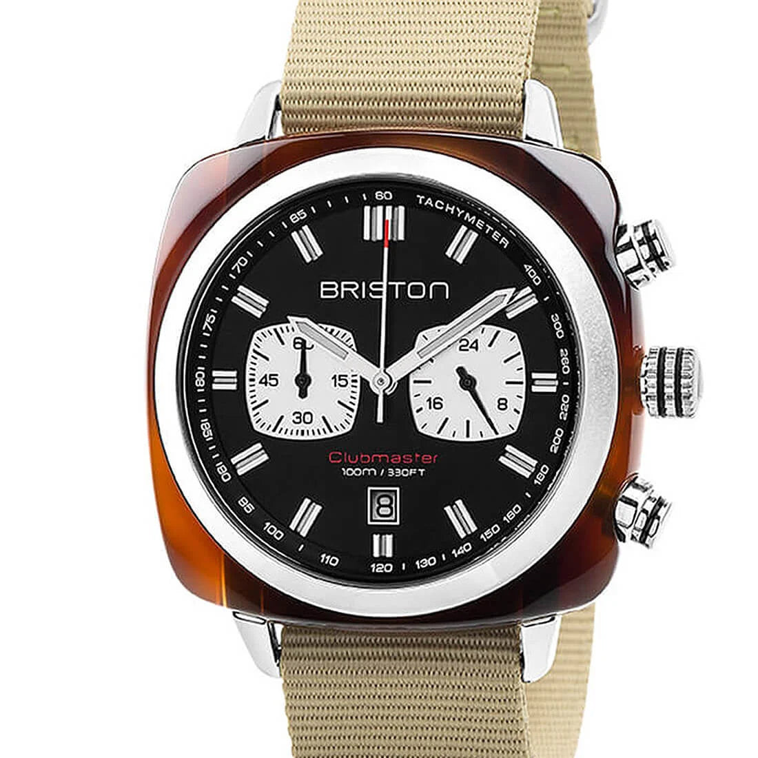 Briston Clubmaster Sport Chrono Quartz Noir 42mm