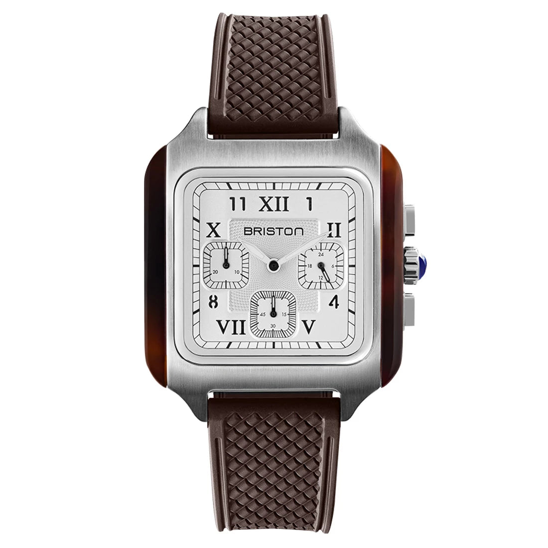 Briston Streamliner Kennedy Chrono Quartz Blanc 38mm