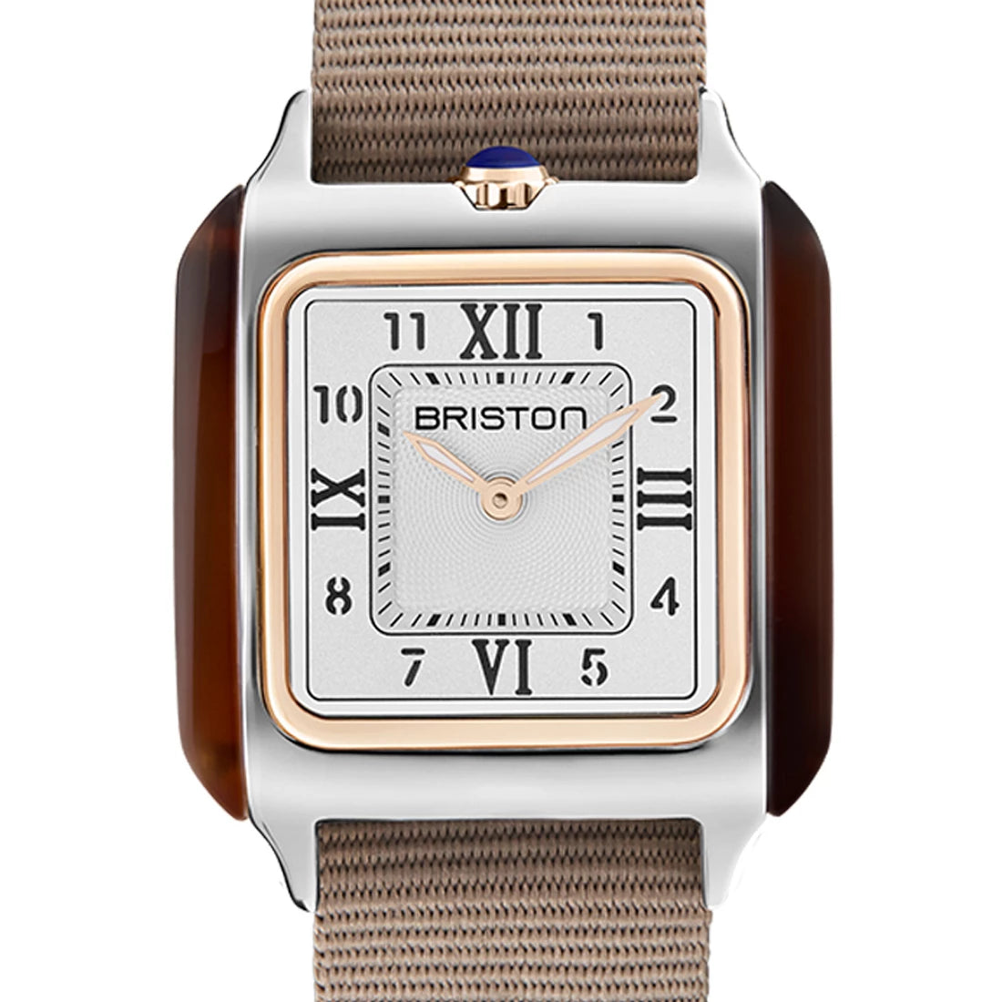 Briston Streamliner Kennedy HM Medium Quartz Blanc 30mm