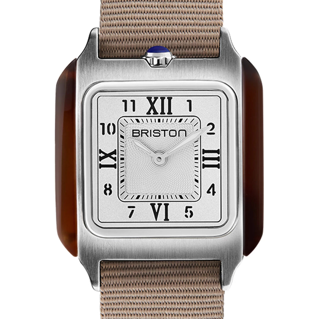 Briston Streamliner Kennedy HM Medium Quartz Blanc 30mm