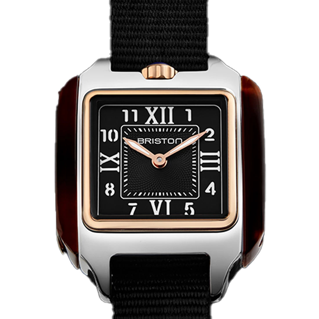 Briston Streamliner Kennedy HM Small Quartz Noir 25mm