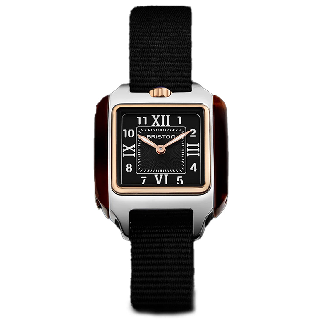 Briston Streamliner Kennedy HM Small Quartz Noir 25mm