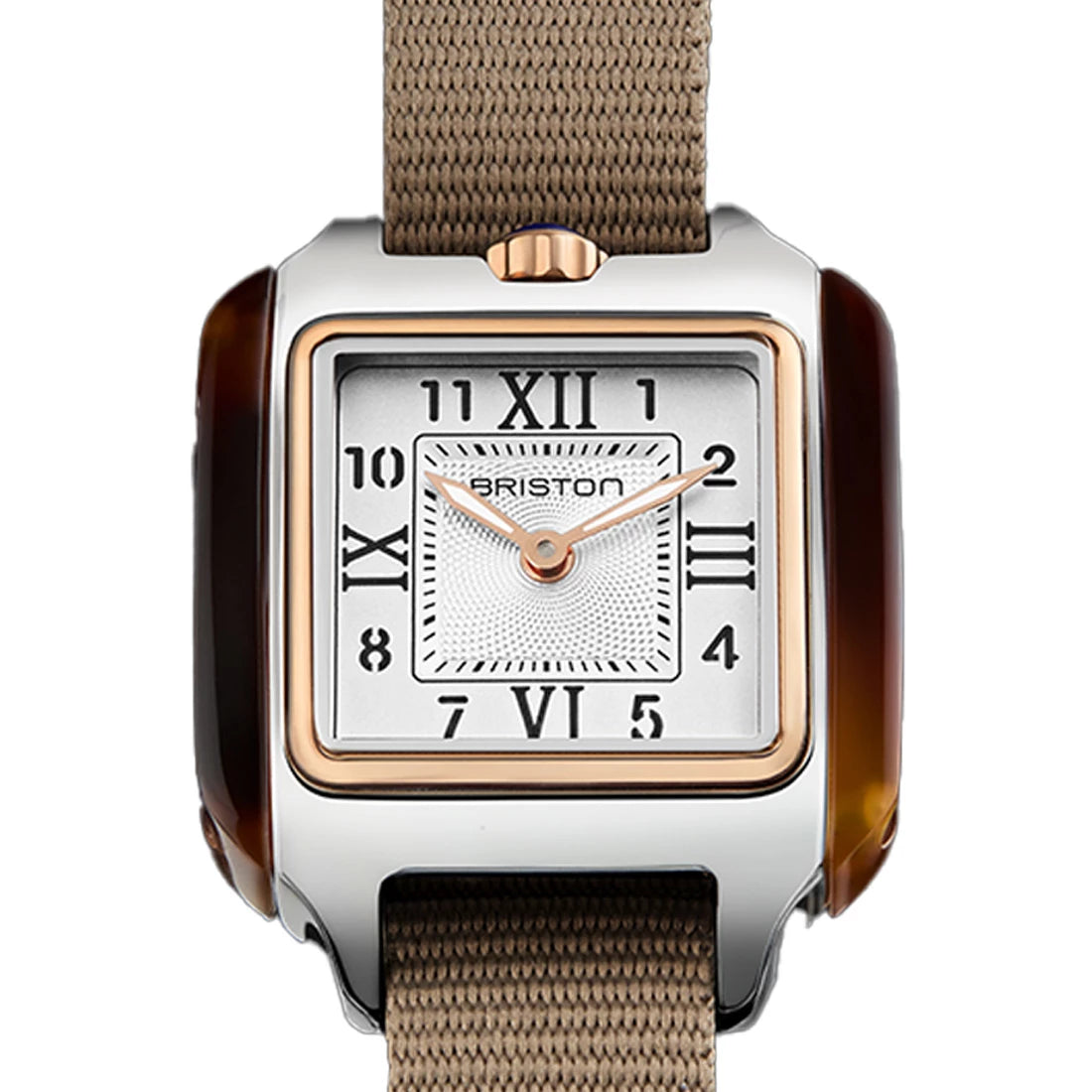 Briston Streamliner Kennedy HM Small Quartz Blanc 25mm