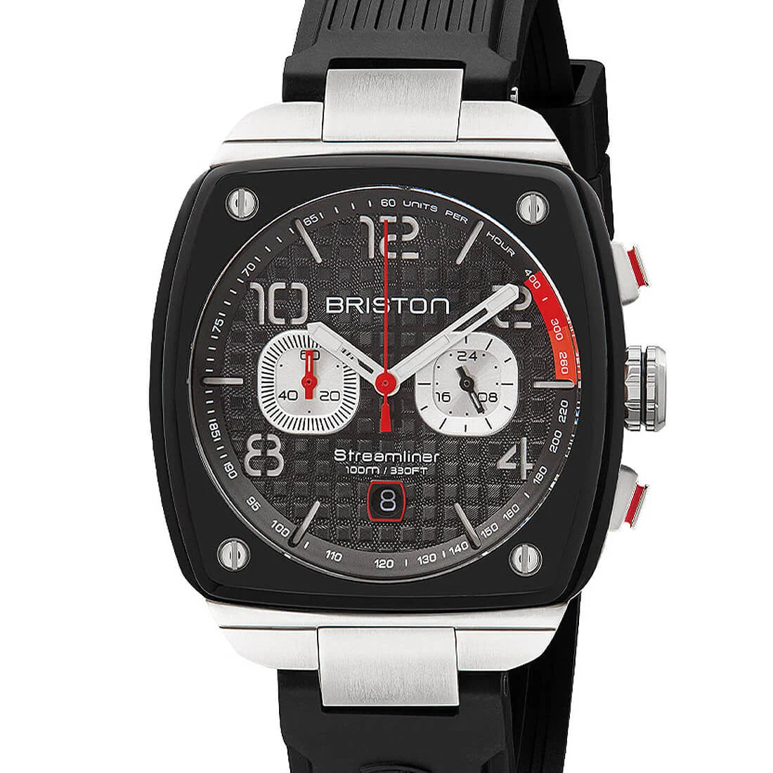 Briston Streamliner Urban Gentleman Driver Quartz Noir 42mm