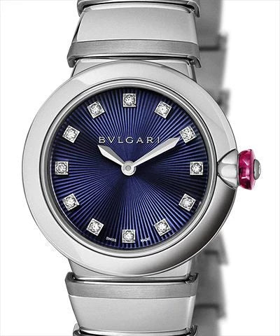 Bulgari Lvcea Quartz Blue 28mm