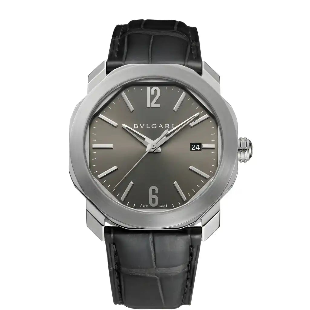 Bulgari Octo Automatik Grau