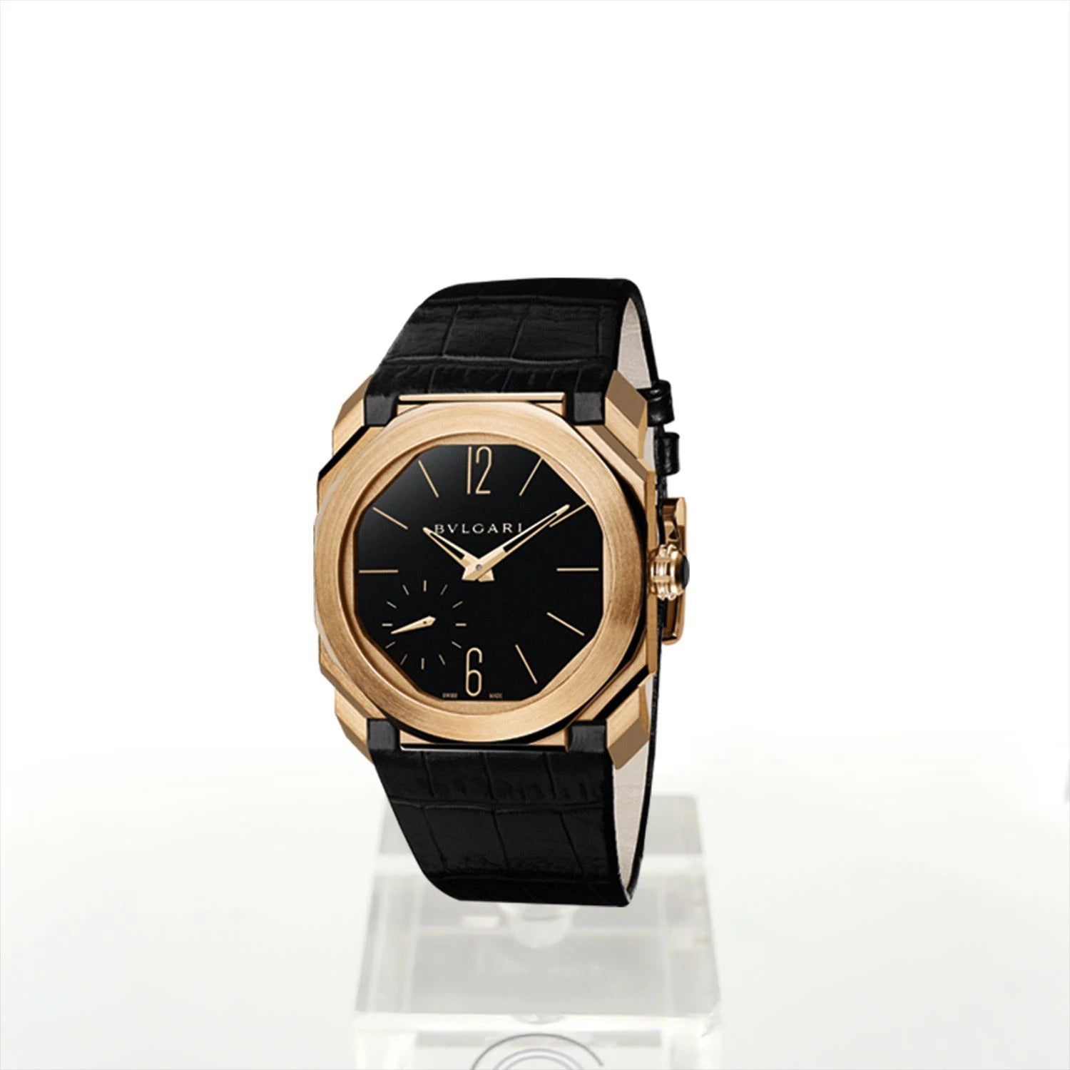 Bulgari Octo Manual Winding Black 40mm
