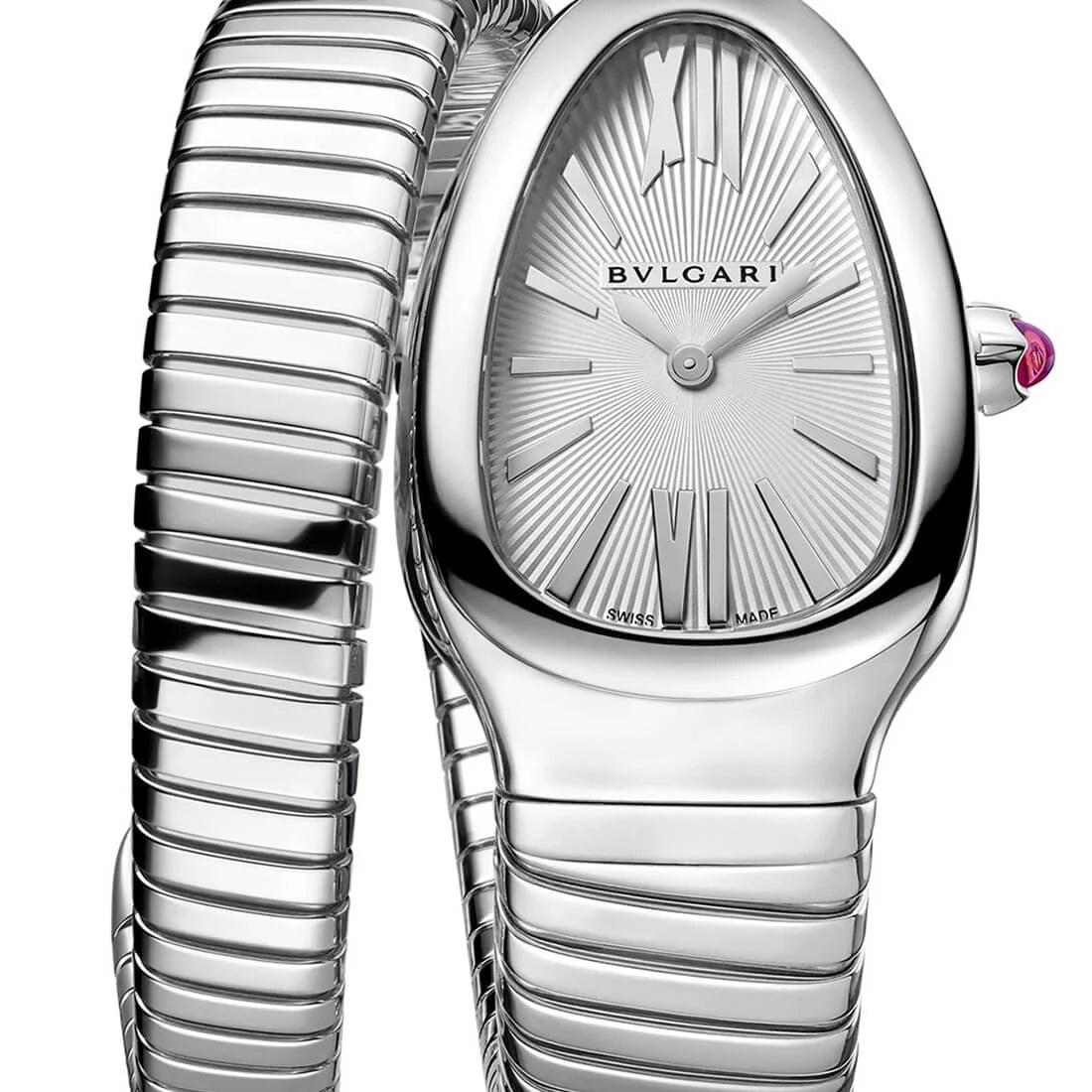Bulgari Serpenti Quartz Blanc 35mm