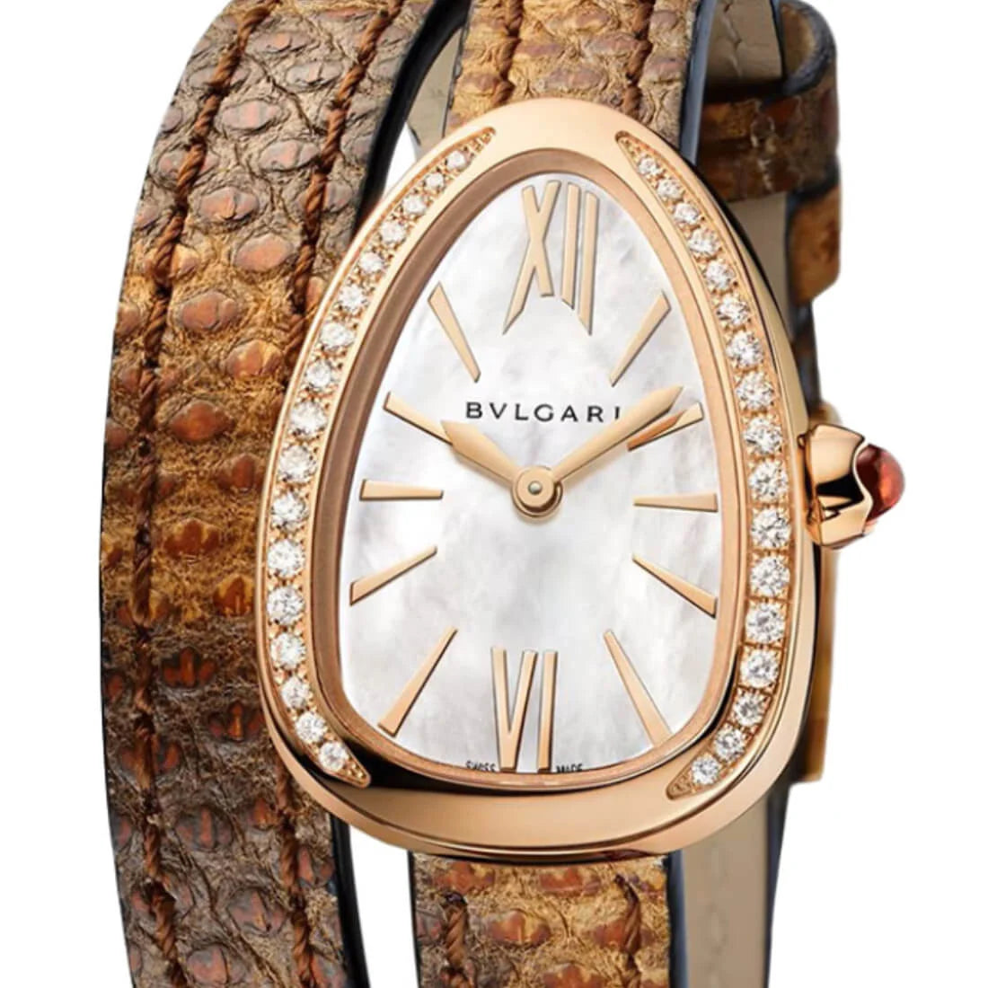 Bulgari Serpenti Quartz Mère De Perle 27mm