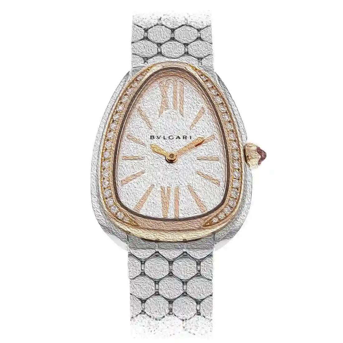 Bulgari Serpenti Quartz White 33mm