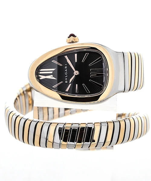 Bulgari Serpenti Quartz Black 35mm