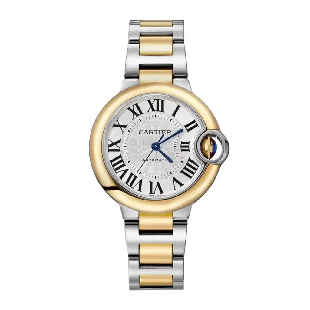Cartier Ballon Bleu Automatic Zilver 33 mm