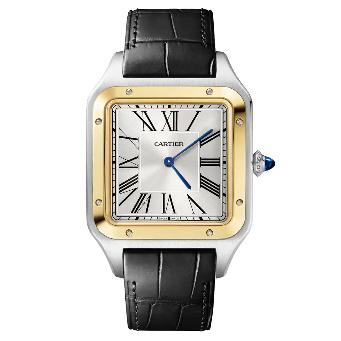 Cartier Santos-Dumont Remontage Manuel , 46,6 x 33,9 mm