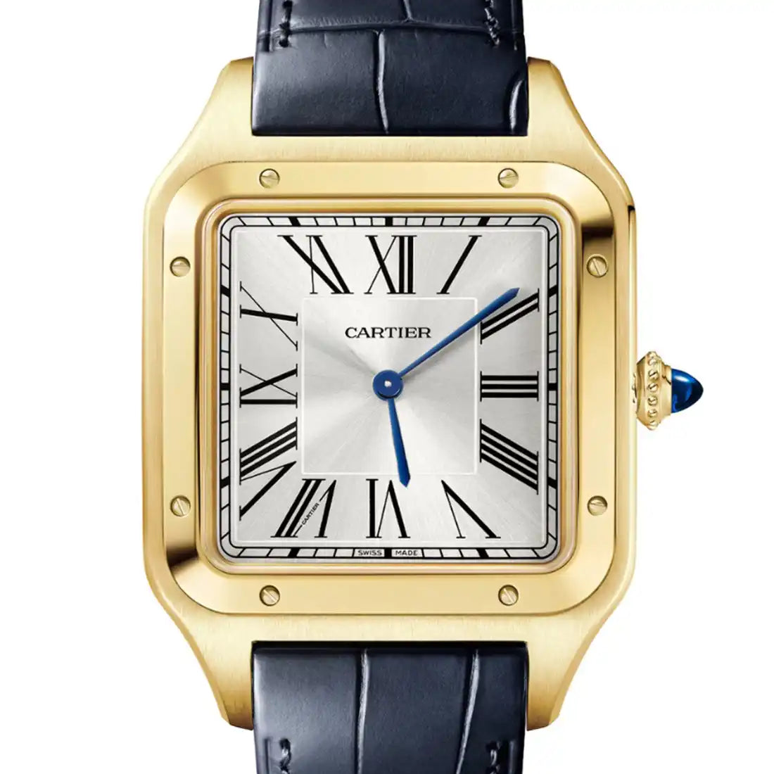 Cartier Santos-Dumont Remontage Manuel , 46,6 x 33,9 mm