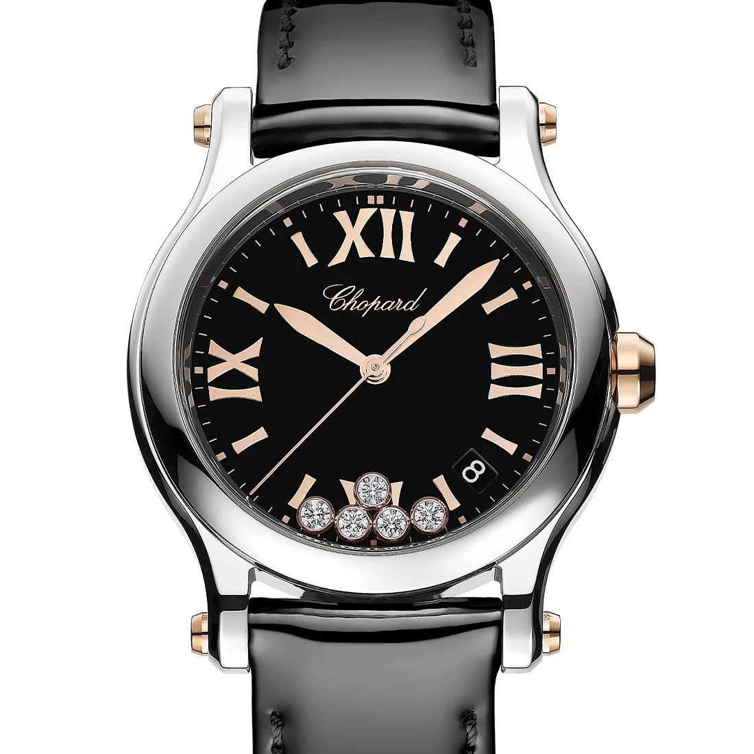 Chopard Happy Sport Quarz Schwarz