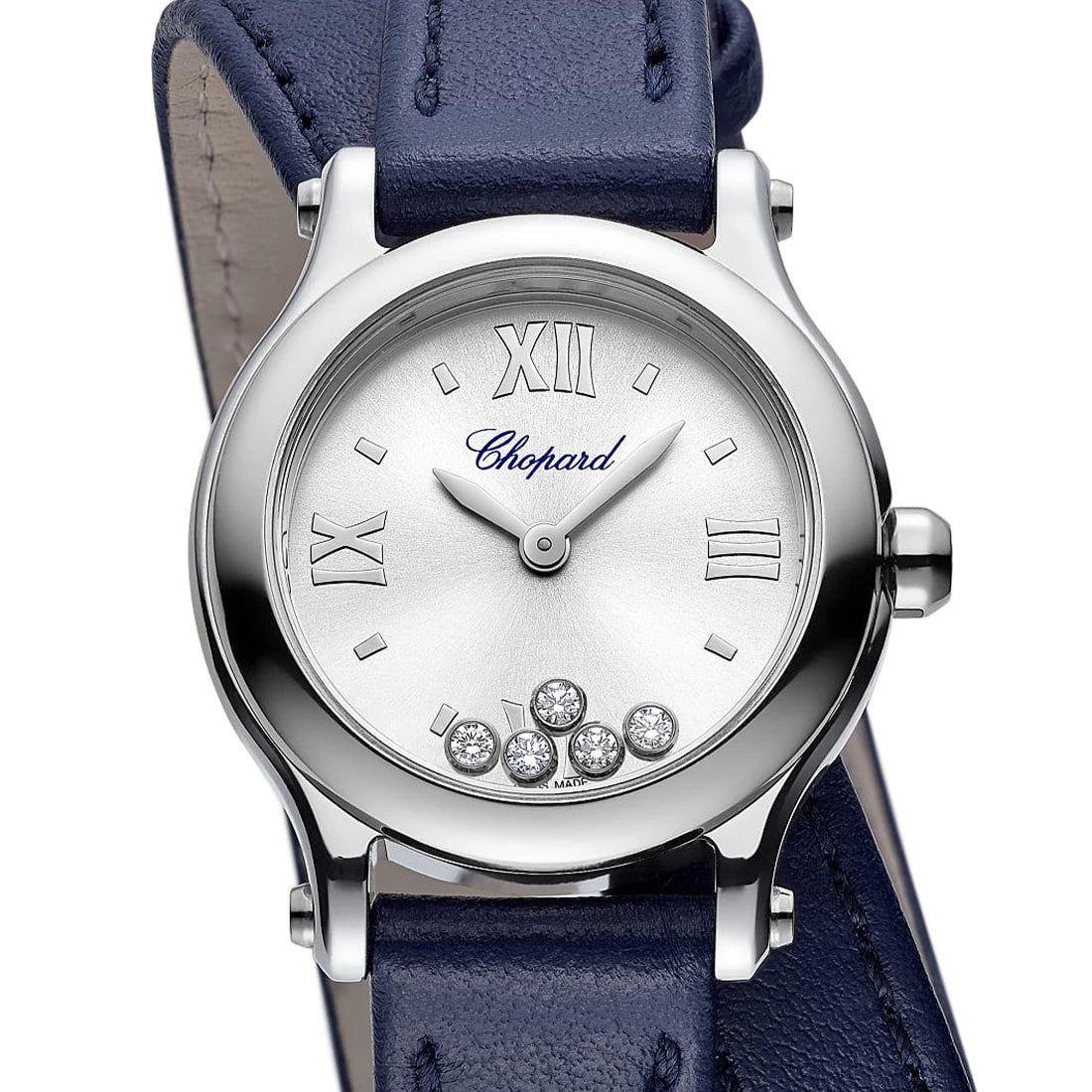 Chopard Happy Sport Quarz Silber