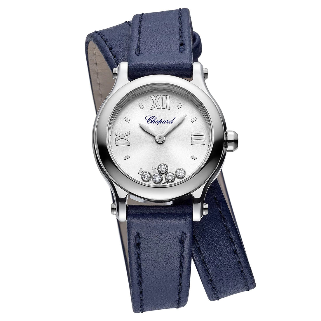 Chopard Happy Sport Quarz Silber