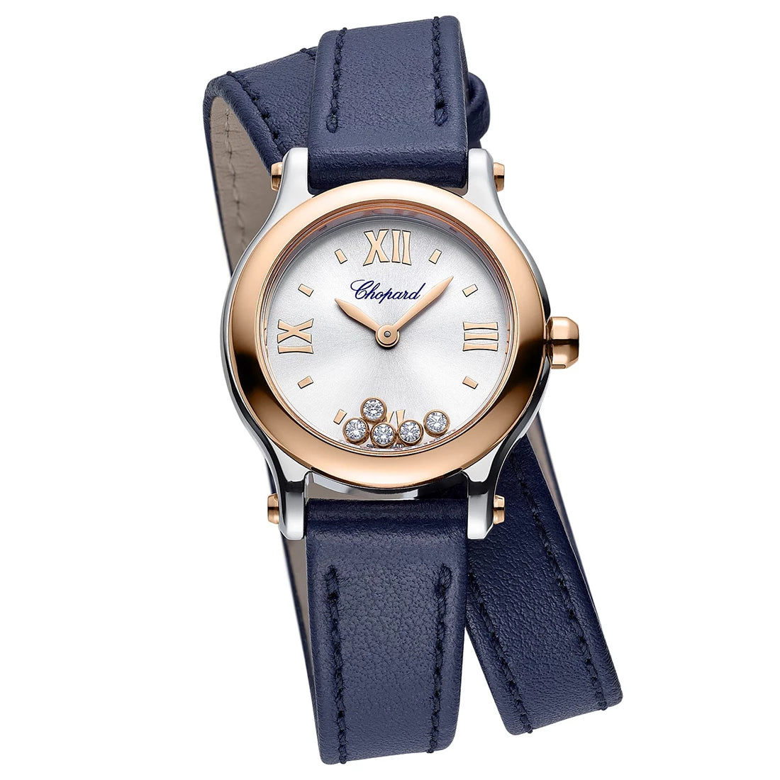Chopard Happy Sport Quarz Silber
