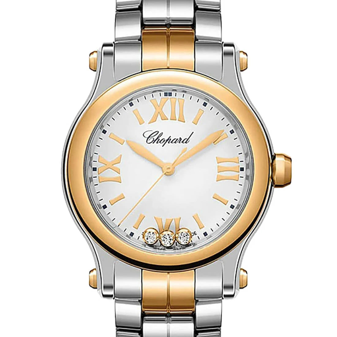 Chopard Happy Sport Quarz Silber