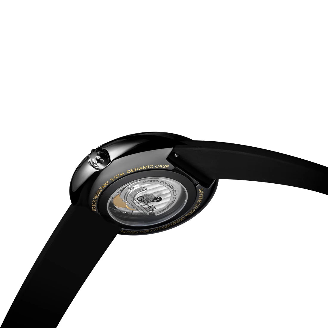 CIGA Design Blue Planet Automatic Zwart 46 mm