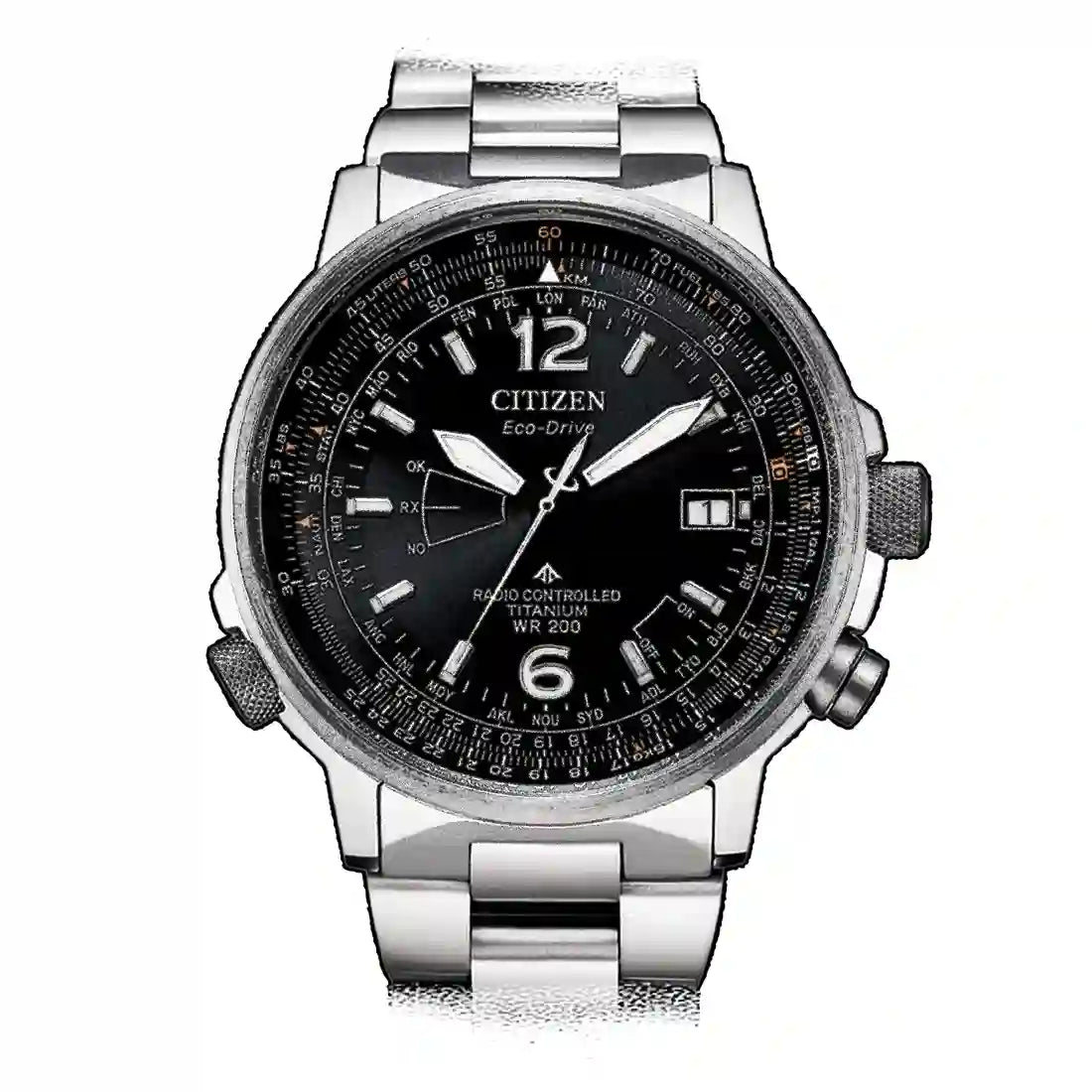 Citizen Eco-Drive Quarz Schwarz