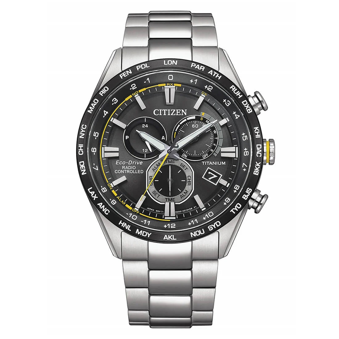 Citizen Eco-Drive Quarz Schwarz