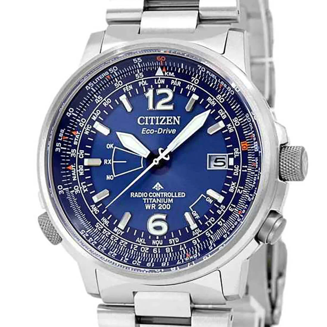 Citizen Radio Controlled Quartz Blue 43mm