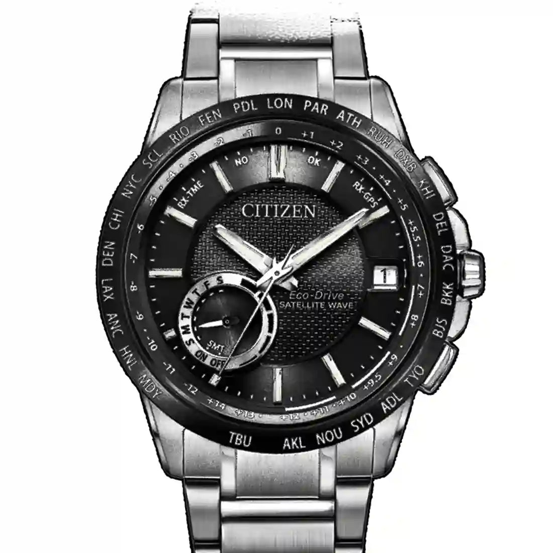 Citizen Satellite Wave Quarz Schwarz
