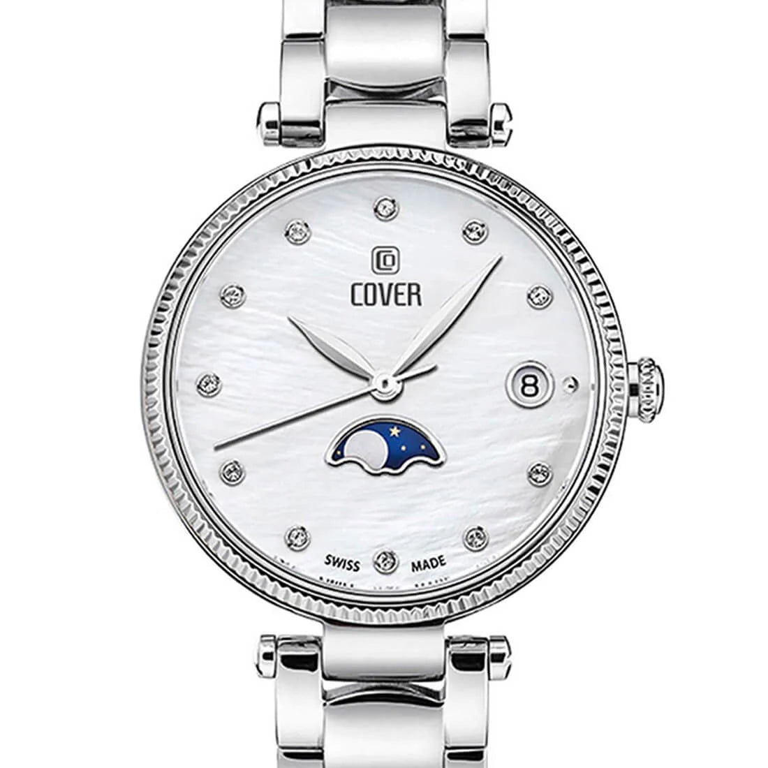 Cover Fly Me To The Moon Quartz Silver 32mm